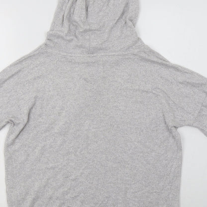 Primark Womens Grey  Viscose Pullover Hoodie Size S   - Amazing