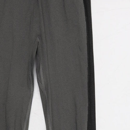 Soul & Courage Womens Grey  Nylon Compression Leggings Size S L26 in Regular
