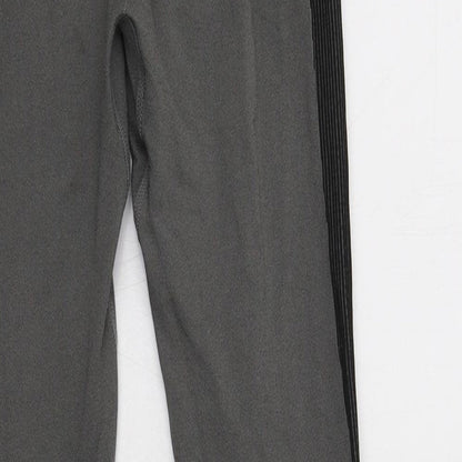 Soul & Courage Womens Grey  Nylon Compression Leggings Size S L26 in Regular