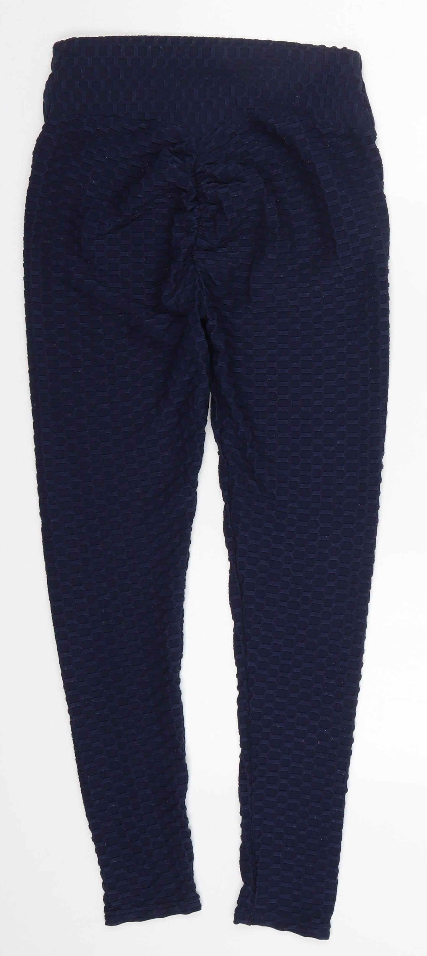 Womens UK Size M Preworn  Carrot Blue Leggings