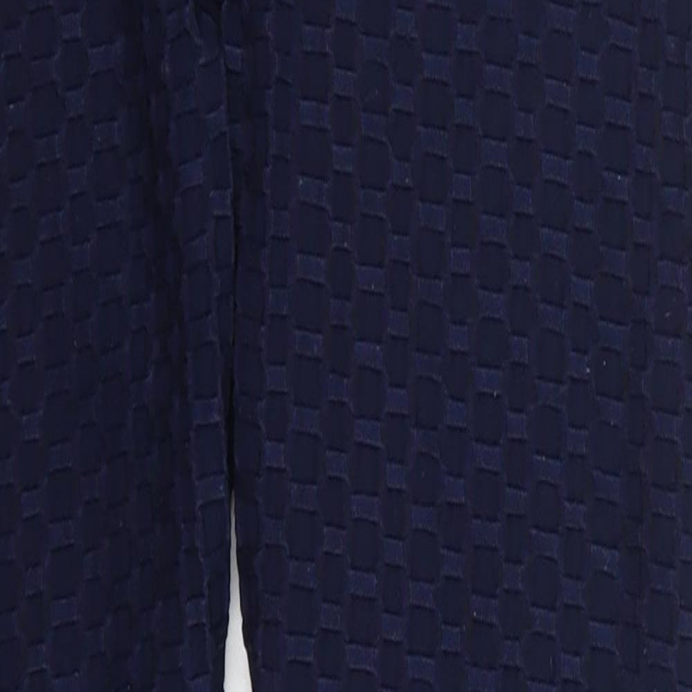Womens UK Size M Preworn  Carrot Blue Leggings