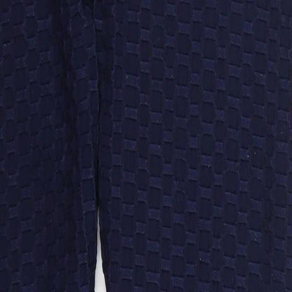 Womens UK Size M Preworn  Carrot Blue Leggings