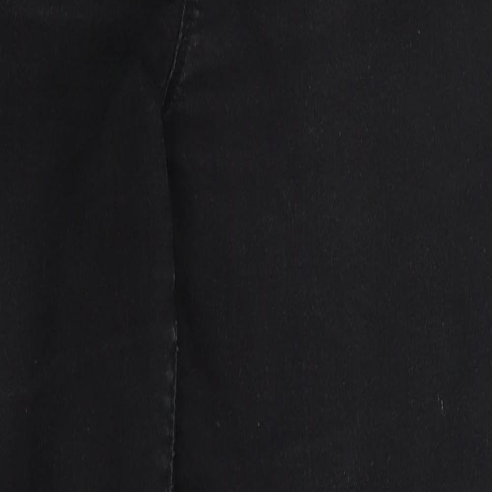 Pep&Co Womens Black  Cotton Jegging Jeans Size 10 L28 in Regular