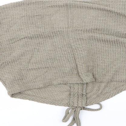 SheIn Womens Green Round Neck  Polyester Pullover Jumper Size M