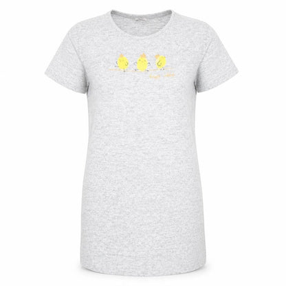 Front view of Tu women’s grey geometric polyester jumper dress, size UK 12, round neck