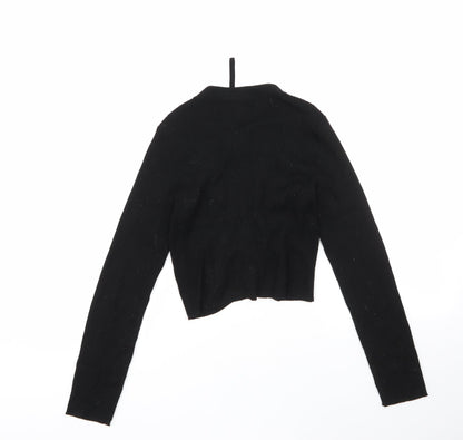 Womens UK Size M H&M Black Pullover Jumper