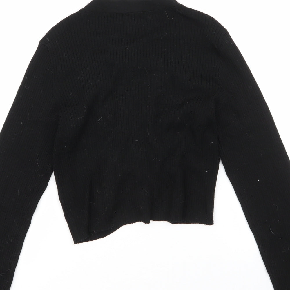 Womens UK Size M H&M Black Pullover Jumper