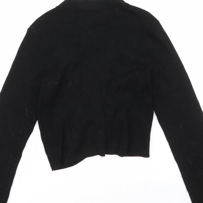 Womens UK Size M H&M Black Pullover Jumper