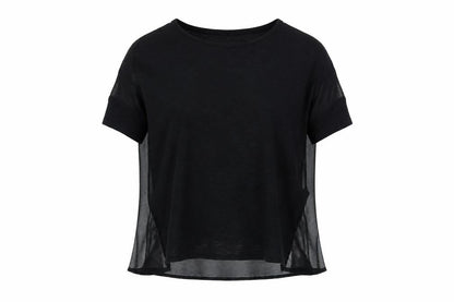 Womens UK Size 8 Warehouse Black Basic Blouse