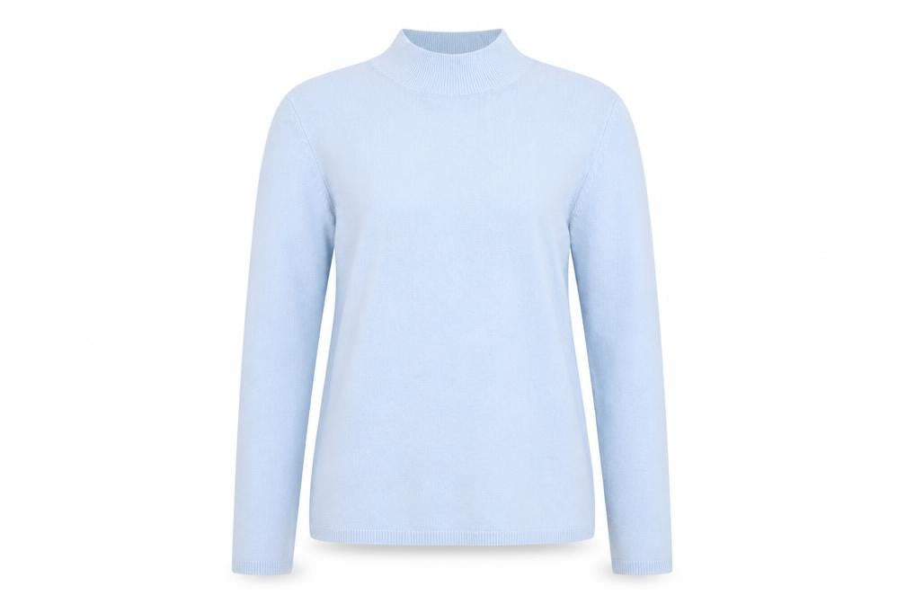 Womens UK Size L Only Blue Pullover Jumper