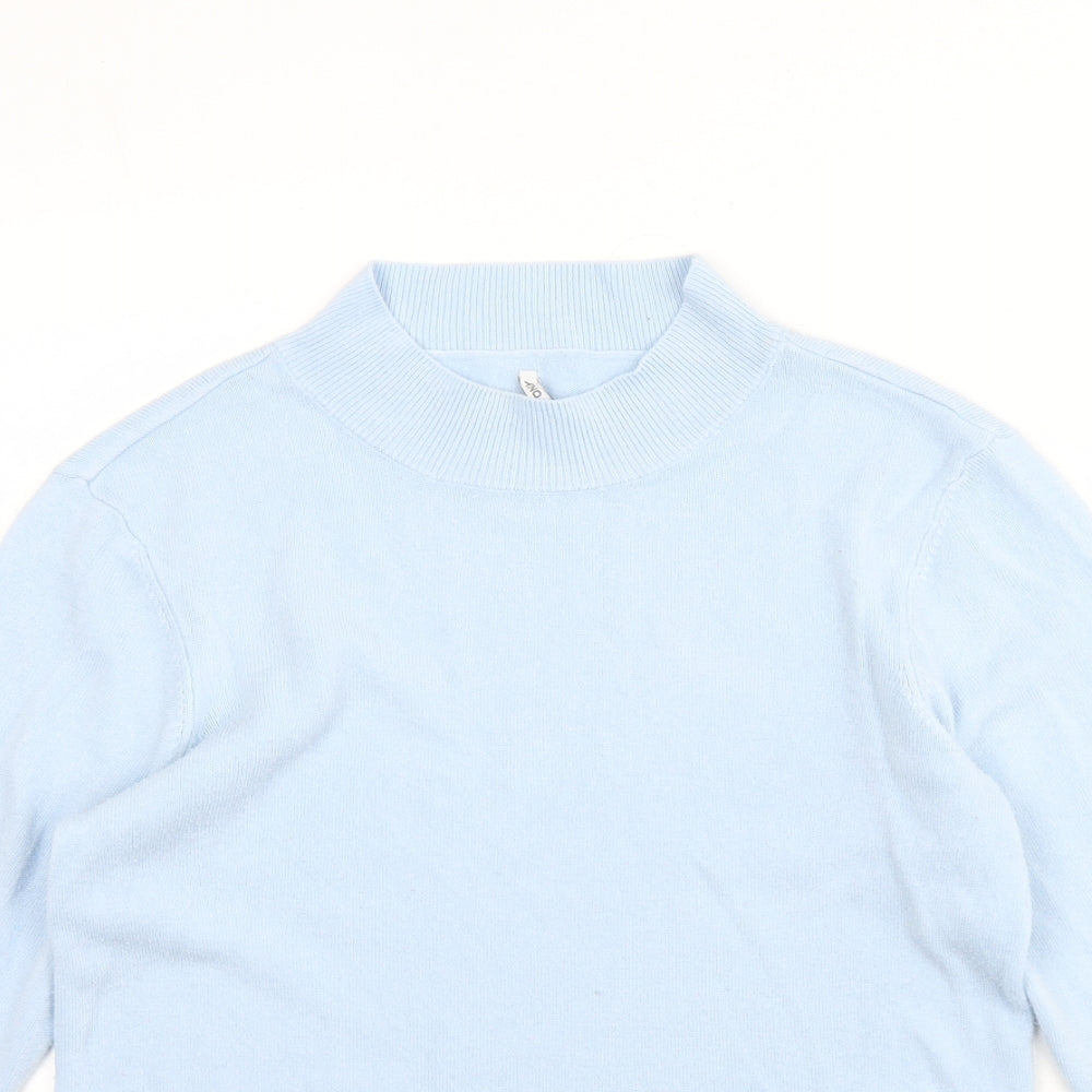 Womens UK Size L Only Blue Pullover Jumper
