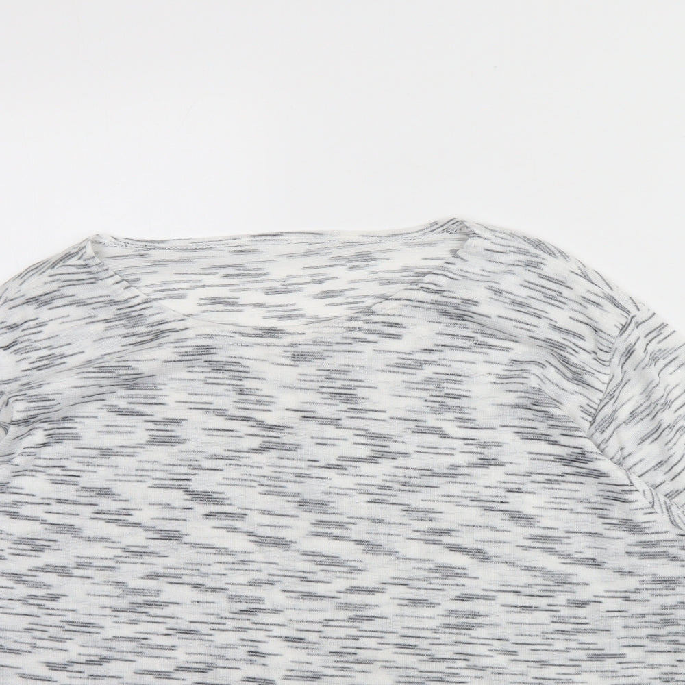 Womens UK Size 14 Preworn White Pullover Jumper