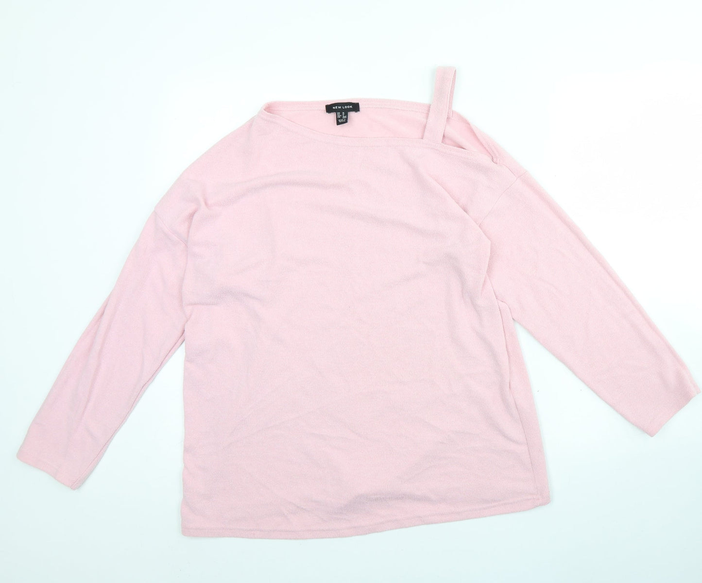 Womens UK Size M New Look Pink Pullover Jumper