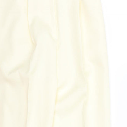 Womens UK Size 14 Slimma Regular Fit  White Trousers