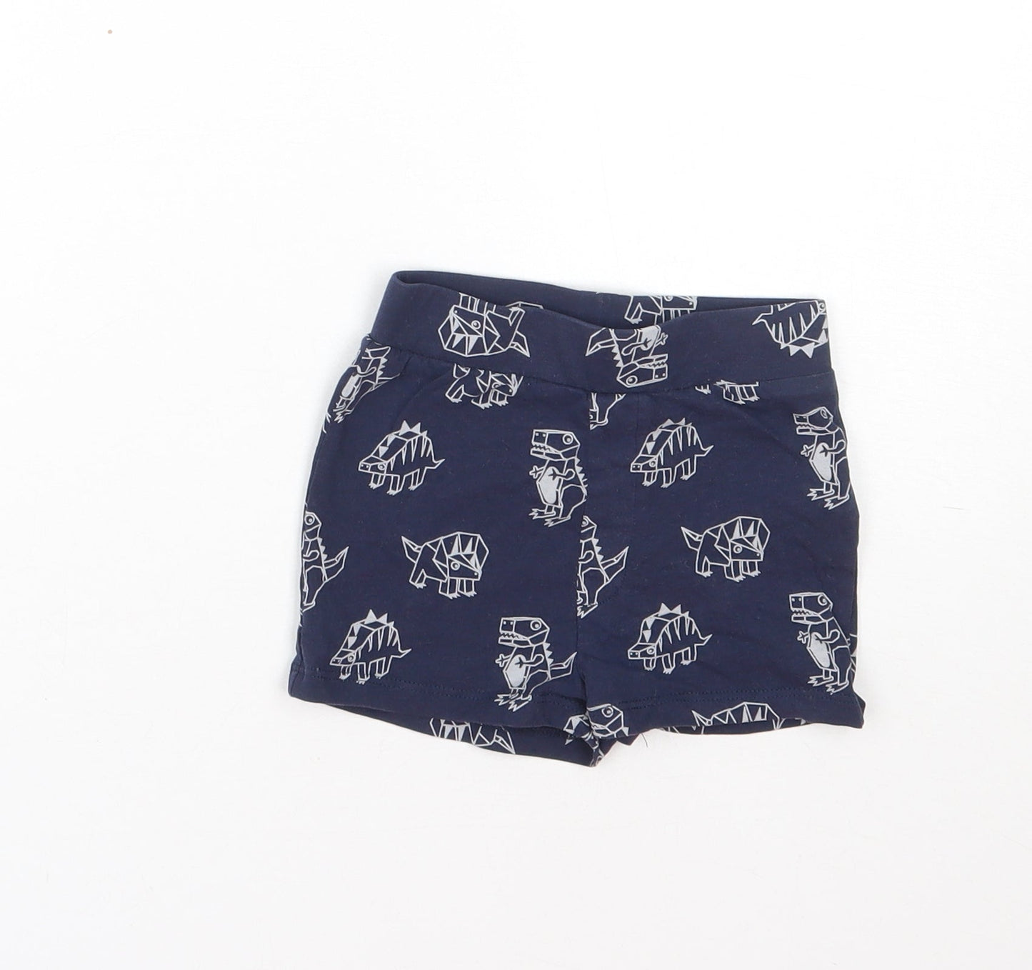 Bluezoo Baby Blue  Cotton Cami Sleep Shorts Size 12-18 Months   - Dinosaur