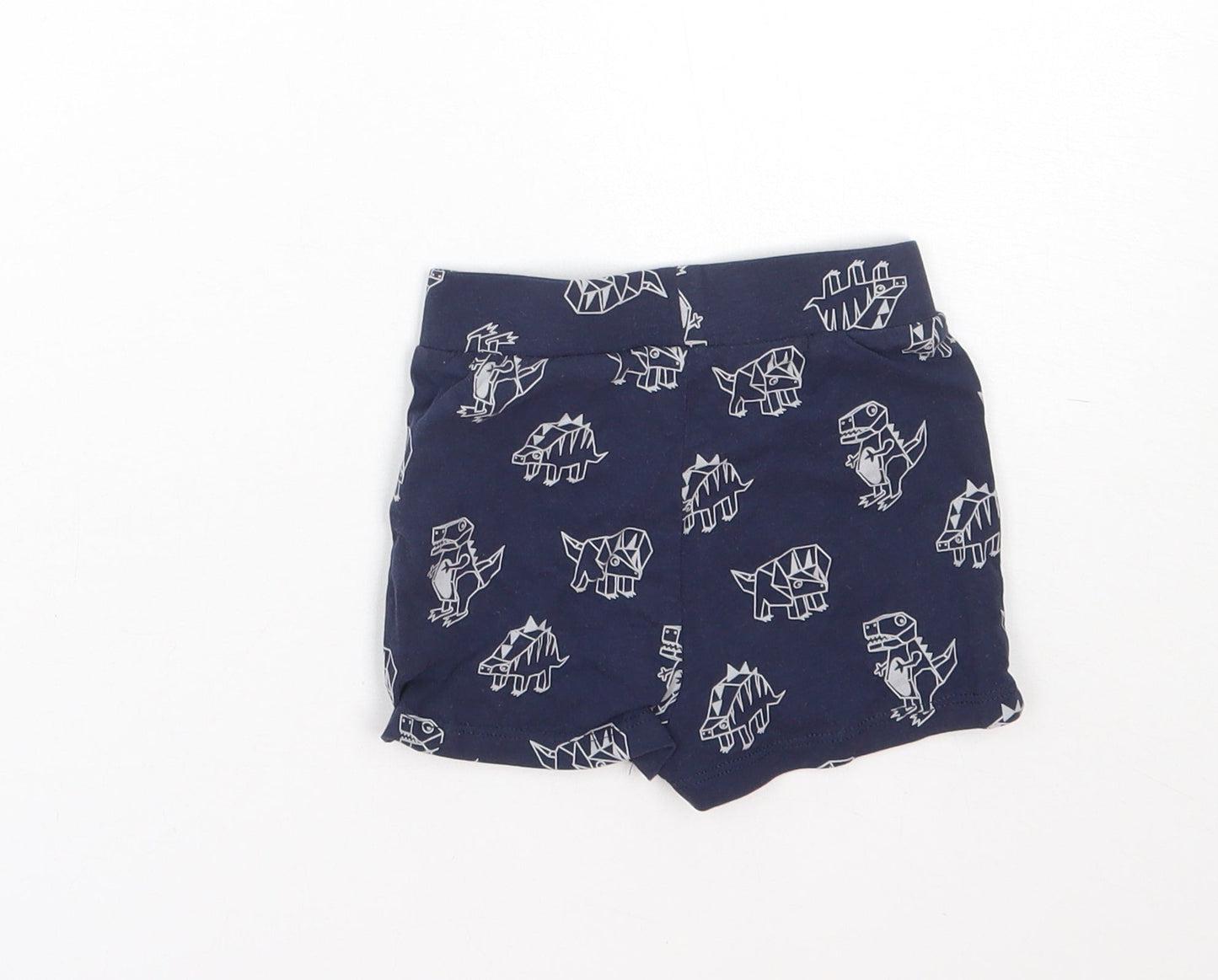 Bluezoo Baby Blue  Cotton Cami Sleep Shorts Size 12-18 Months   - Dinosaur