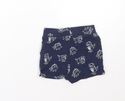 Bluezoo Baby Blue  Cotton Cami Sleep Shorts Size 12-18 Months   - Dinosaur