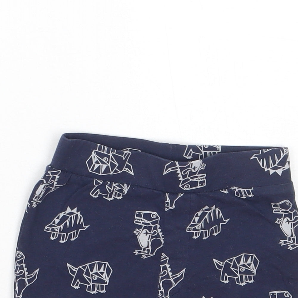 Bluezoo Baby Blue  Cotton Cami Sleep Shorts Size 12-18 Months   - Dinosaur