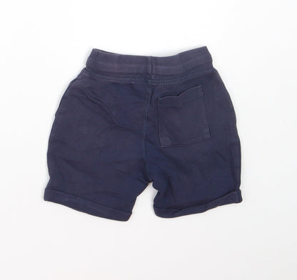 Mini Club Boys Blue  Cotton Sweat Shorts Size 3-4 Years  Regular