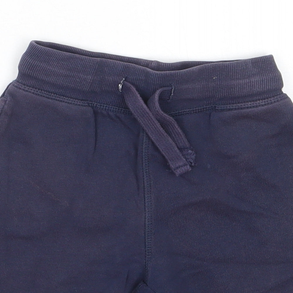 Mini Club Boys Blue  Cotton Sweat Shorts Size 3-4 Years  Regular