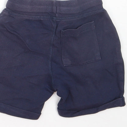Mini Club Boys Blue  Cotton Sweat Shorts Size 3-4 Years  Regular