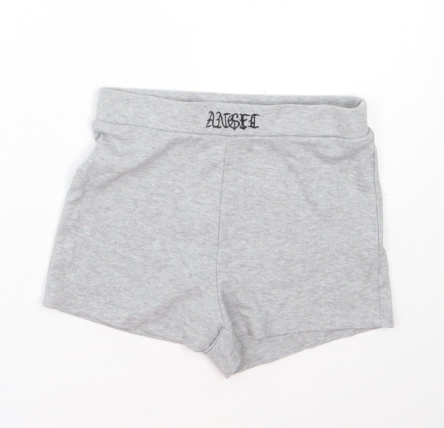 Shien Womens Grey  Cotton Sweat Shorts Size XS  Regular
