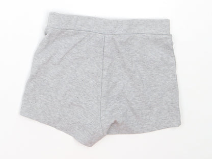 Shien Womens Grey  Cotton Sweat Shorts Size XS  Regular