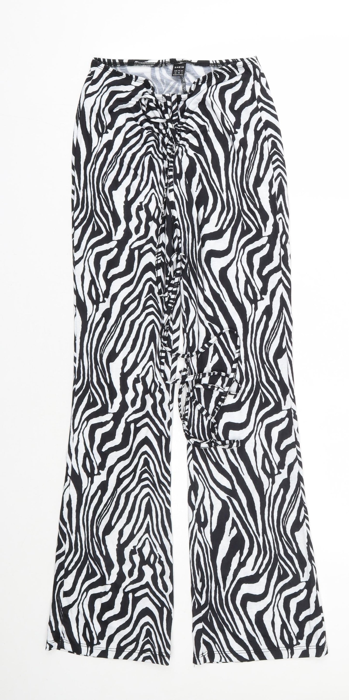 Womens UK Size XS Shien Regular Fit Jogger Black Trousers