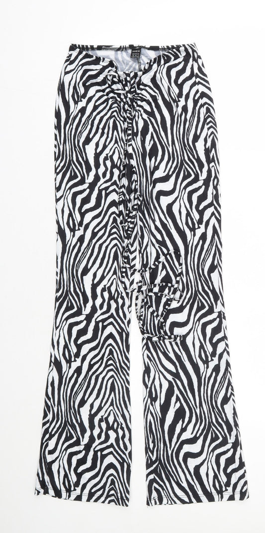 Womens UK Size XS Shien Regular Fit Jogger Black Trousers