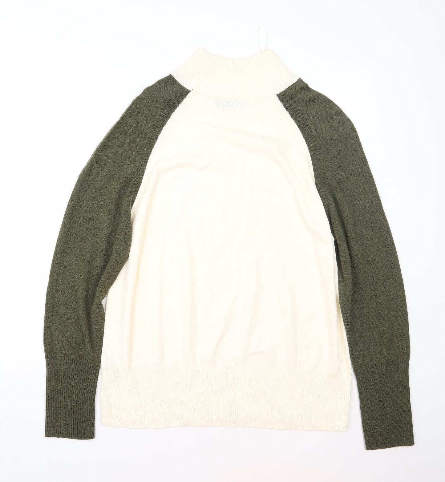 Womens UK Size L M&S Beige Pullover Jumper