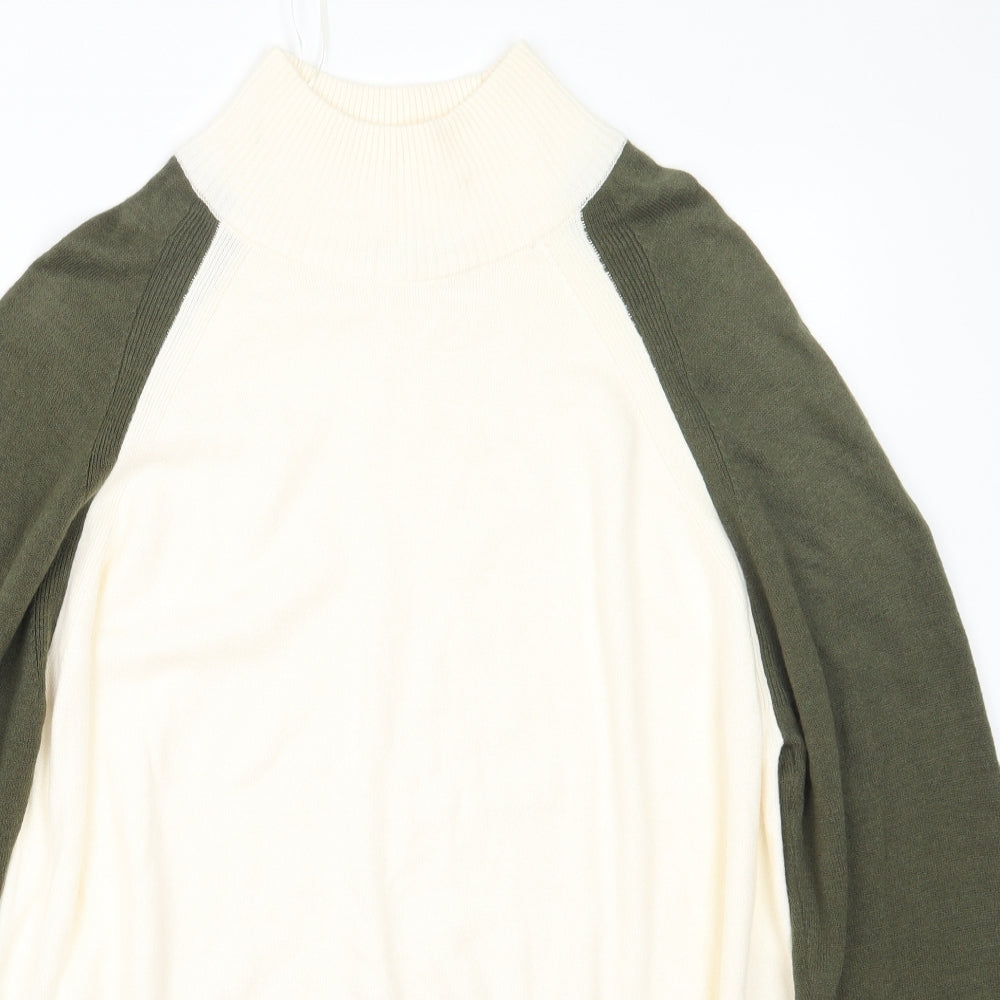 Womens UK Size L M&S Beige Pullover Jumper