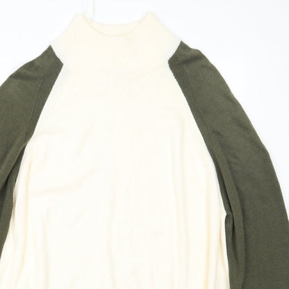 Womens UK Size L M&S Beige Pullover Jumper