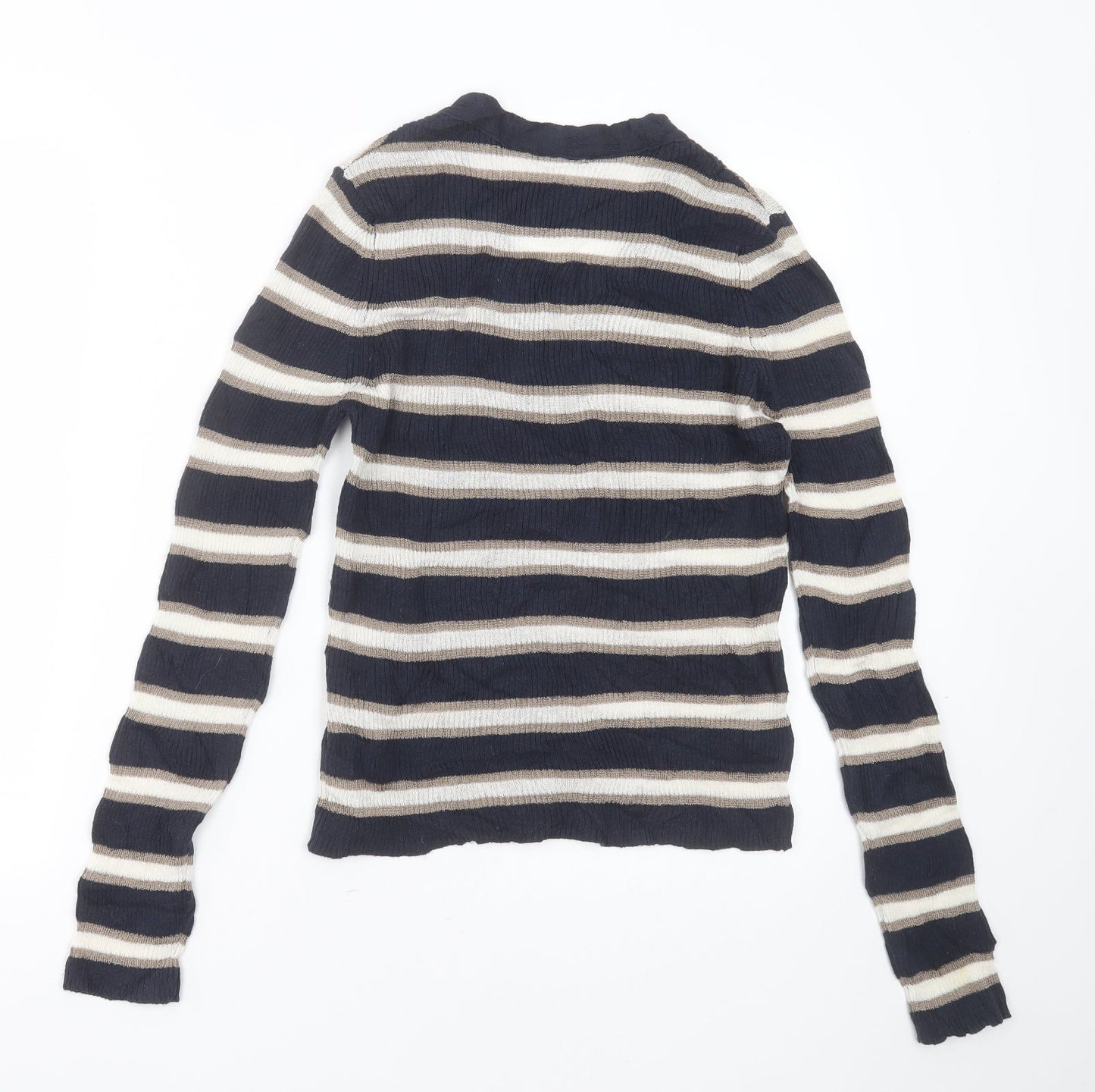Womens UK Size 12 Marks and Spencer Blue Pullover Jumper