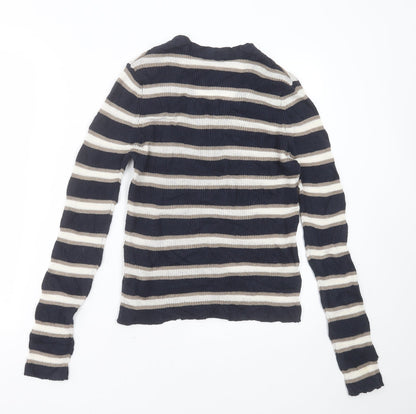 Womens UK Size 12 Marks and Spencer Blue Pullover Jumper