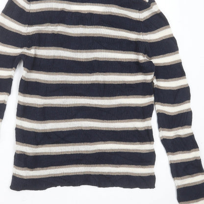 Womens UK Size 12 Marks and Spencer Blue Pullover Jumper