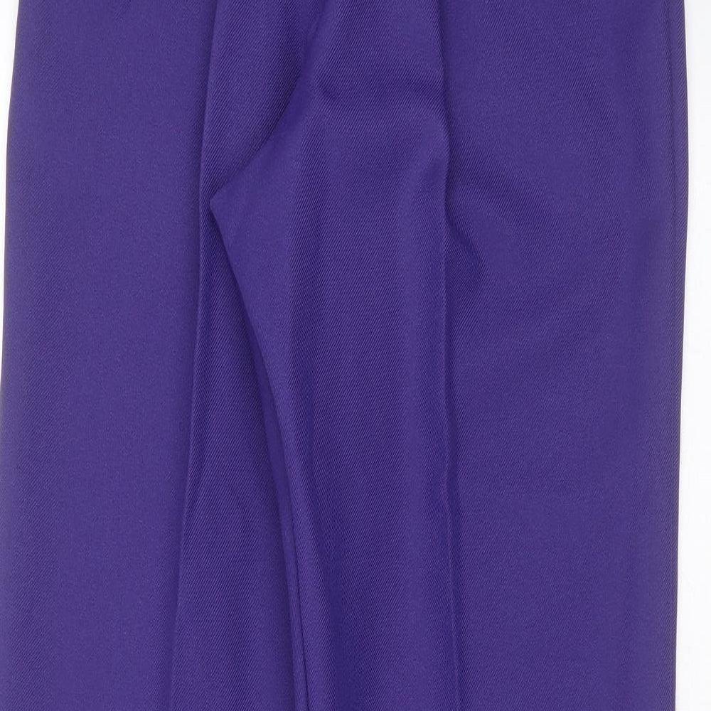 Womens UK Size 10 Alfred Dunner Regular Fit  Purple Trousers