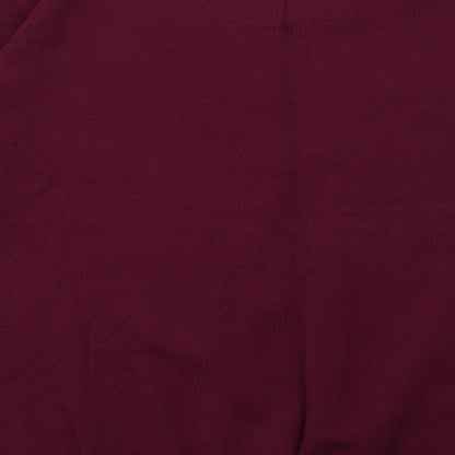 Mens UK Size M Marks and Spencer Purple Pullover Sweatshirt