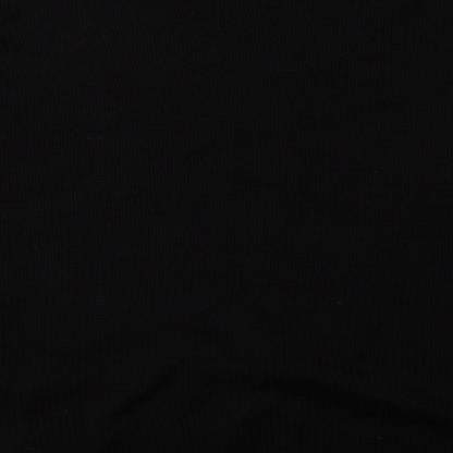 Boohoo Womens Black  Acrylic Pullover Sweatshirt Size 16  Pullover