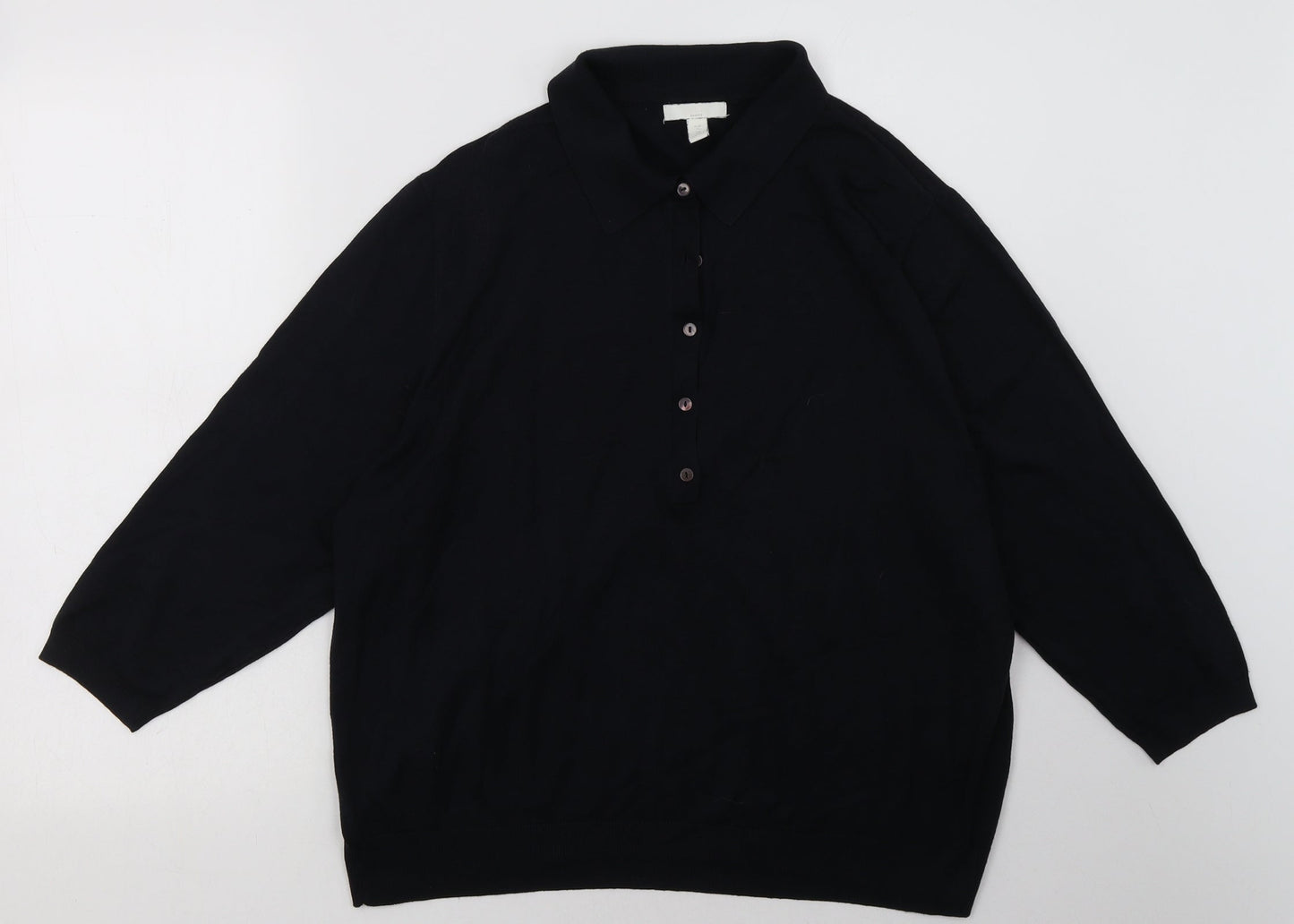 Mens UK Size XL H&M Blue Pullover Sweatshirt