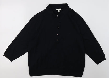 Mens UK Size XL H&M Blue Pullover Sweatshirt