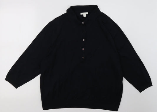 Mens UK Size XL H&M Blue Pullover Sweatshirt