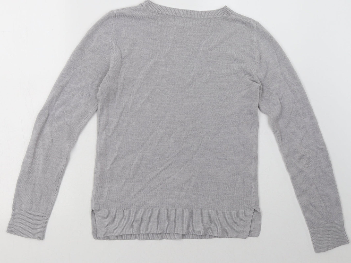 Womens UK Size 6 Marks and Spencer Grey Pullover Sweatshirt