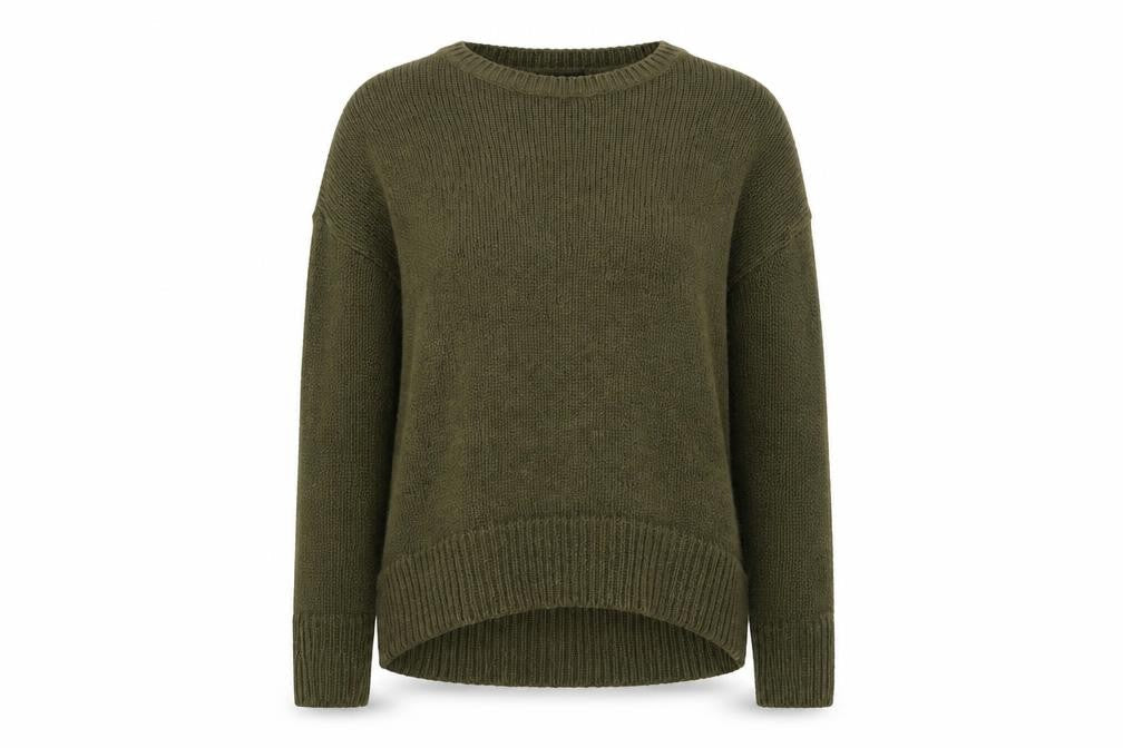 Womens UK Size S New Look Green Pullover Jumper