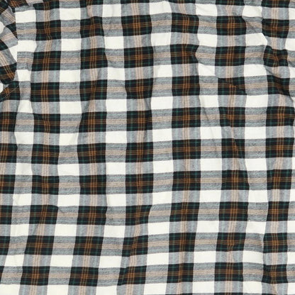 Mens UK Size M H&M Green  Button-Up Long Sleeve Casual Shirt