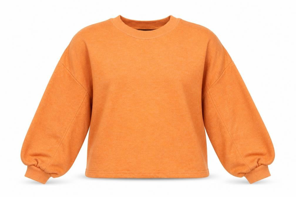 Womens UK Size M Primark Orange Pullover Jumper