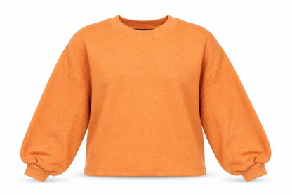 Womens UK Size M Primark Orange Pullover Jumper