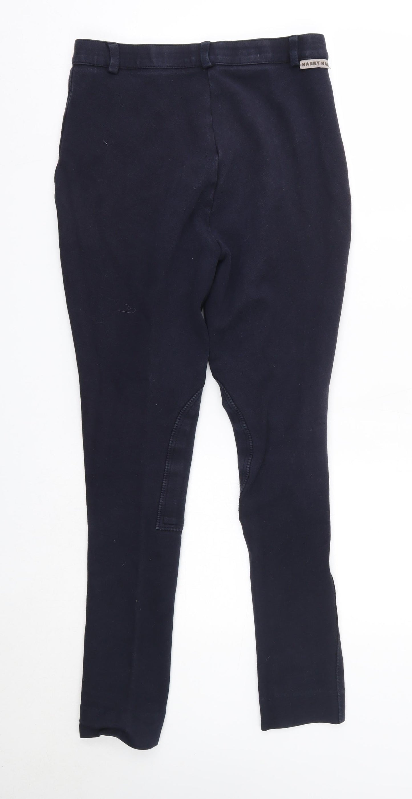 Harry Hall Womens Blue  Cotton Jogger Leggings Size 28 in L28 in   - Jodhpurs