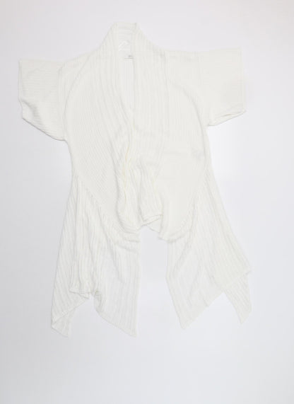 Womens UK Size 12 M&S White Cardigan Jumper
