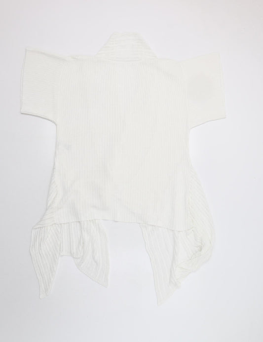 Womens UK Size 12 M&S White Cardigan Jumper