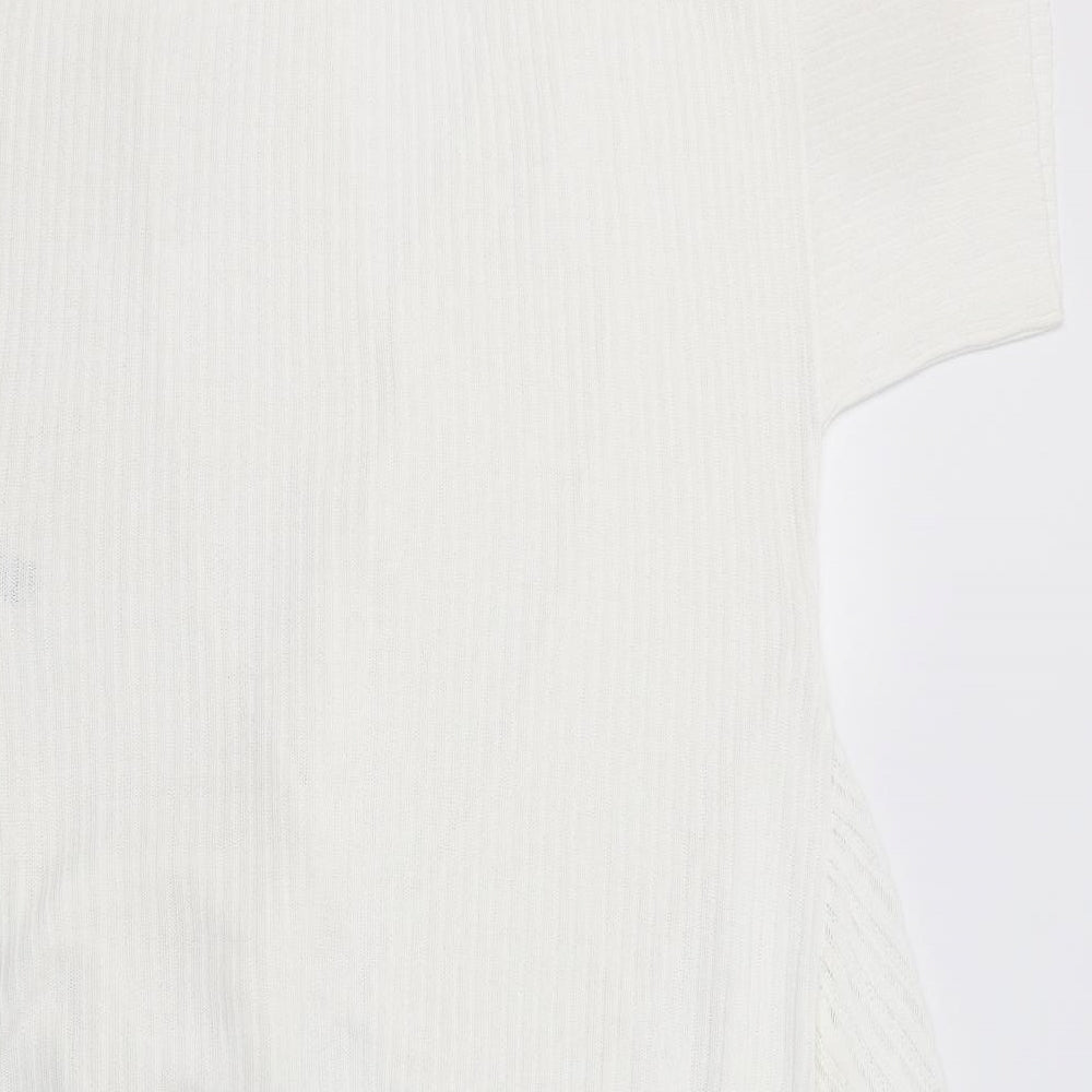 Womens UK Size 12 M&S White Cardigan Jumper